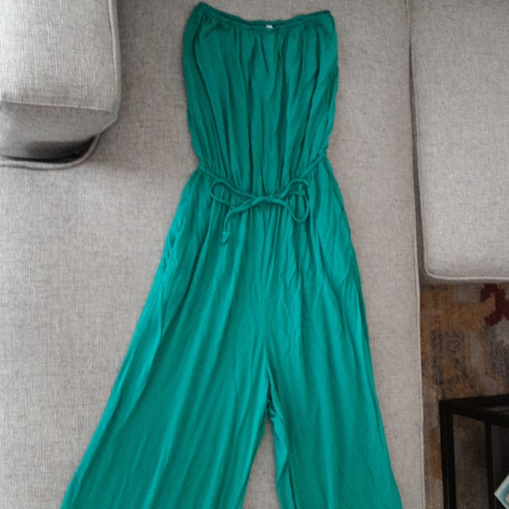 Green Breezy Jumpsuit